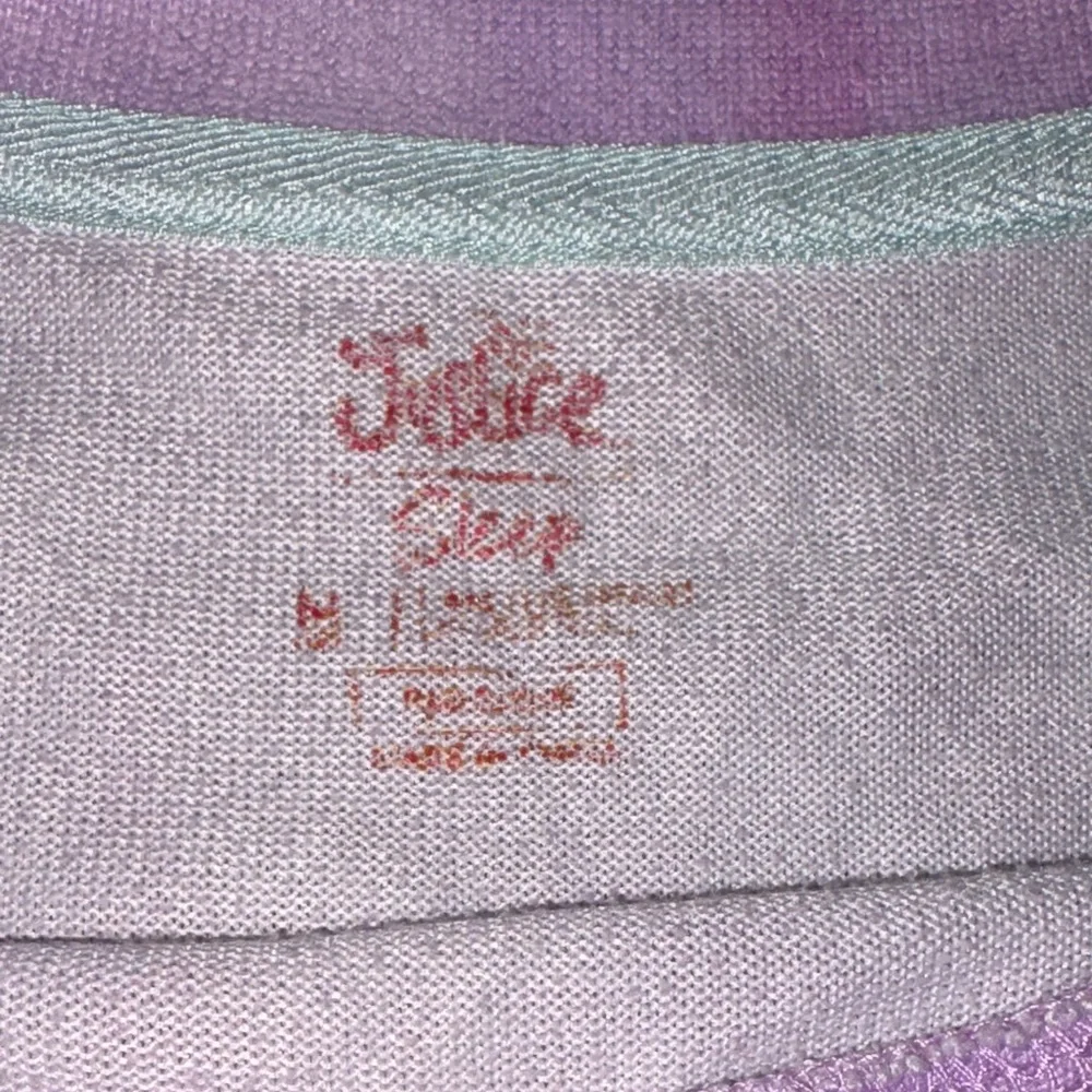 🦋Justice Lavender and Teal Tie-Dye Hoodie